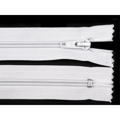 Spirálový zip No 5 délka 18 cm POL Varianta: 101 bílá, Balení: 1 ks