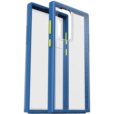 LifeProof See Case - хибриден удароустойчив кейс за Samsung Galaxy S22 Ultra (син-прозрачен)