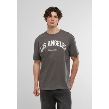 Mister Tee Тениска L. A. College Oversize Tee magnet XXLUB-MT2462-03516 - Тъмносив, размер XL