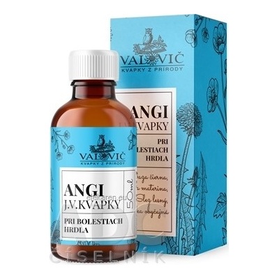 J.V.Kvapky Angi Angina,Hrdlo 50M