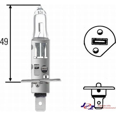 Hella H1 P14,5s 24V 70W