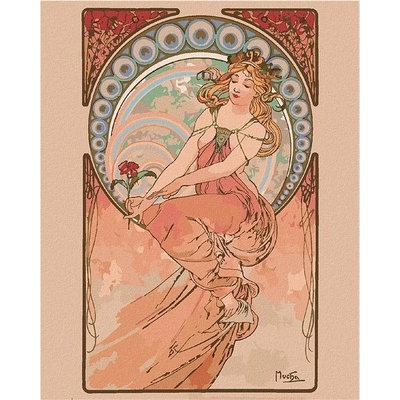 Zuty Maliarstvo Alfons Mucha 40 x 50 cm Plátno 8596530207924