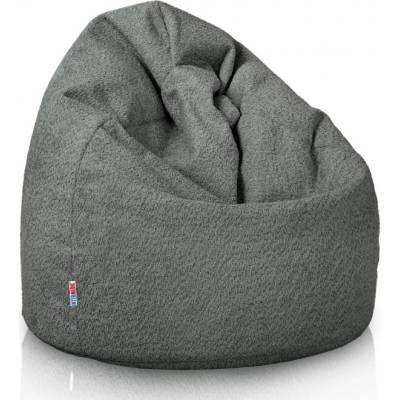 Intermedic SK sedací vak Bag Sako L Boucle Sivý
