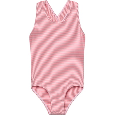 Color Kids Детски бански костюм Color Kids Kid's Swimsuit Seersucker Swimsuit - Pink Lemonade - размер 122 (EU) (750-2566-0216)