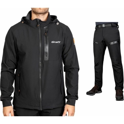 Graff softshelová sada Softshell Set 561-S-1/761-S-1 black