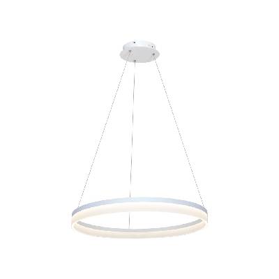 EUlight by MILAGRO Závěsné LED svítidlo Ring, 1x LED 36w, 4000k, w