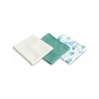 Sensillo BAMBOO DIAPER 3-pack DINO GREEN 70X80