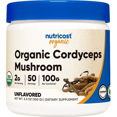 Nutricost Organic Cordyceps Mushroom [100 грама]