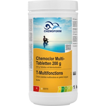 CF Group Многофункционални хлорни таблетки 200 г - 1 кг (0507001c)