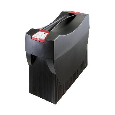 Бокс за папки за картотека Swing +, с капак, черен (1070220135)