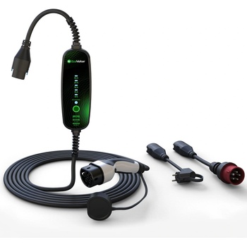 EcoVolter II PRO интелигентна преносима кутия за стена 11kW, 3x16A, 6, 5 m APP кабел (Wi-Fi), комплект BASIC, тип 2 (EcoVolter II PRO - 3x16A-6,5 m (Wi-FI))