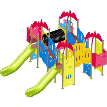 Playfactory КОМБИНИРАНО ДЕТСКО СЪОРЪЖЕНИЕ king of the castles ps0015