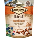 Maškrty pre psov Carnilove Dog Crunchy Snack Ostrich with Blackberries with fresh meat 200 g