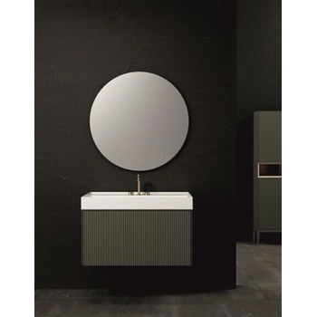 InterCeramic Мебел за баня ICP 1000-ICA002 - шкаф с едно чекмедже и умивалник DuPont Corian (ICP 1000-ICA002)