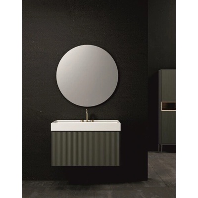 InterCeramic Мебел за баня ICP 1000-ICA002 - шкаф с едно чекмедже и умивалник DuPont Corian (ICP 1000-ICA002)