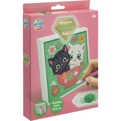 Grafix diamantové malování sada 15×15 cm kočky – Zbozi.Blesk.cz