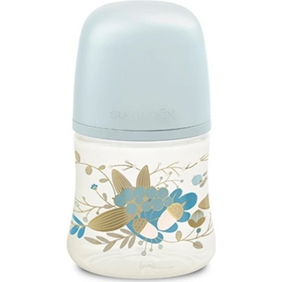 Suavinex Gold dojčienská fľaša fyziologická modrá 150ml