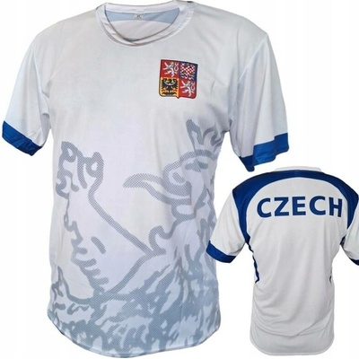Dres fotbalový ČR CZECH bílý - 128