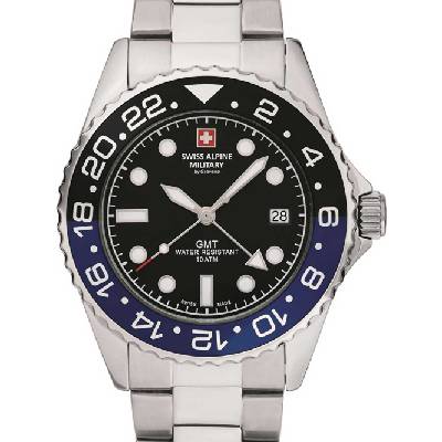 Swiss Alpine Military 7052.1132 GMT diver 42mm 10ATM