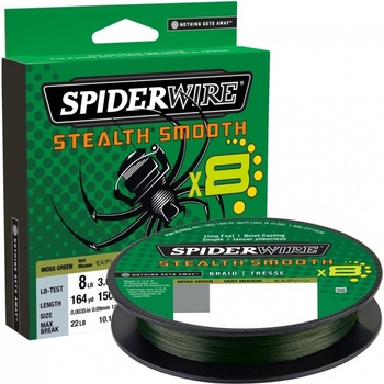 Spiderwire Stealth Smooth 8 green 150m 0,06mm