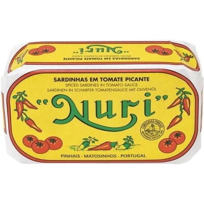 Nuri Portugalské sardinky v pikantnej paradajkovej omáčke 125 g