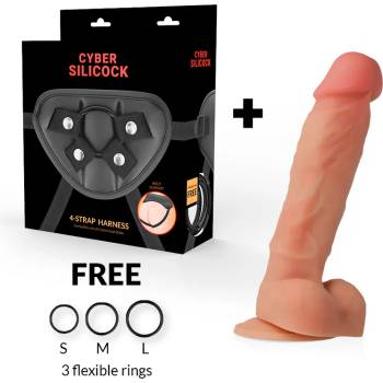 Image 1 of Cyber Silicock страп-он дилдо oliver 3 ринга