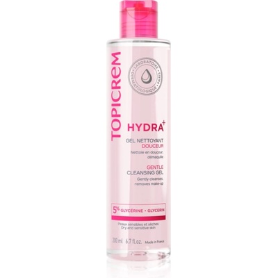 TOPICREM UH BODY Gentle Cleansing Gel нежен измиващ гел за лице, тяло и коса 200ml