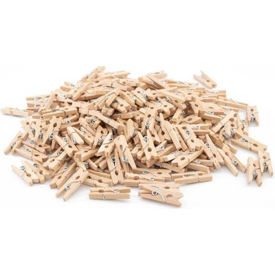 WEST DESIGN Kolíčky dřevěné mini 25x7mm (200ks) – Zbozi.Blesk.cz