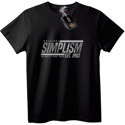 NOONEBRAND Тениска Simplism Оригинална Улична - 2XL, White