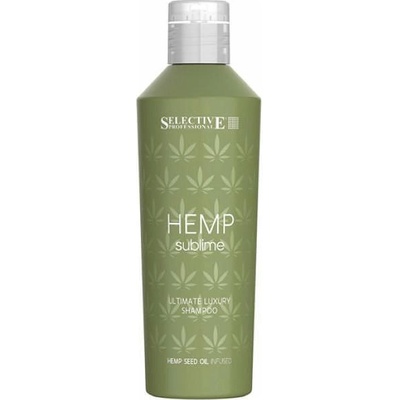 Selective Professional Хидратиращ шампоан за суха и изтощена коса Selective Professional Hemp Sublime Ultimate Luxury Shampoo