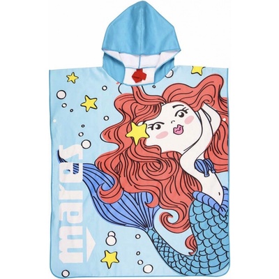 Pončo Mares SEASIDE PONČO JUNIOR AQUAMARINE