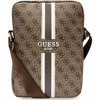 GUESS Чантичка за таблет Guess GUTB10P4RPSW 10"", кафява / кафява, 4G Stripes Tablet Bag (GUE002898-0)