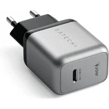Satechi Зарядно Satechi, USB-C, PD 20W, Сиво-черно (STH21)