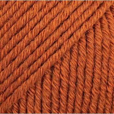 DROPS Design Cotton Merino Uni Colour 25 Rust Плетива прежда (105125)