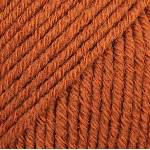 DROPS Design Cotton Merino Uni Colour 25 Rust Плетива прежда (105125)