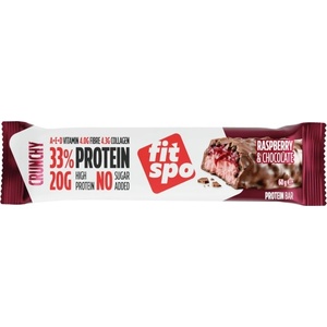 FIT SPO Crunchy | Protein Bar [60 грама] Шоколад с малина