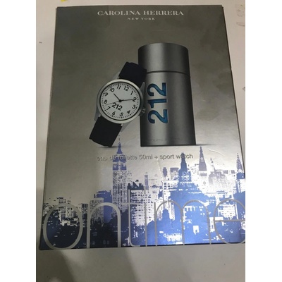 Carolina Herrera 212 Men EDT 50 ml + Športové hodinky darčeková sada