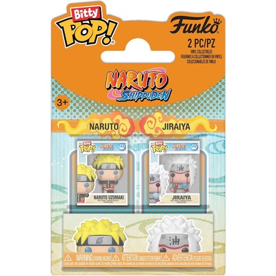 Funko Комплект мини фигури Funko Bitty POP! Animation: Naruto Shippuden - Naruto & Jiraiya (111531)