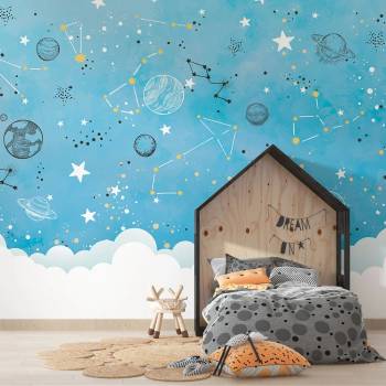 Image 1 of Art gift Фототапет - Приказно съзвездие