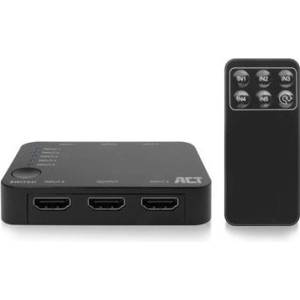 ACT HDMI суич ACT AC7841, 5/1, 3D, 4K@60Hz, Черен - EWENT-ACT-SPLIT-AC7841 (EWENT-ACT-SPLIT-AC7841)
