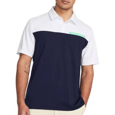 Under Armour Тениска Under Armour UA T2G Color Block Polo-BLU 1383139-410 Размер S