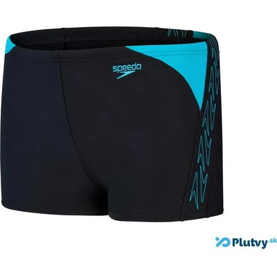 Speedo HyperBoom Splice AquaShort modré