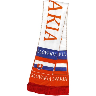 Šál Slovakia biely