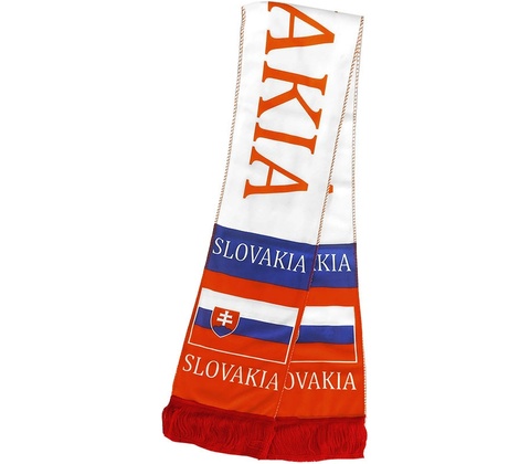 Šál Slovakia biely