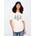 GAP Памучна тениска с логото на Gap GAP | Byal | ЖЕНИ | M
