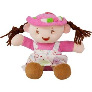Амек Тойс Мека кукла Амек Тойс - Момиче с розова шапка, 14 cm (042011-1)