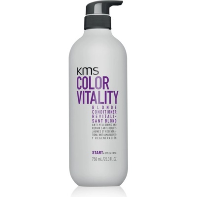 KMS Color Vitality Blonde Conditioner балсам за блонд коса и коса с кичури 750ml