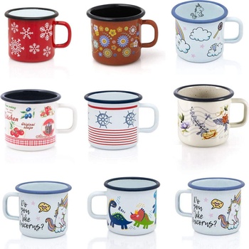 Metalac Posude Емайлирано канче с декор Metalac Posude