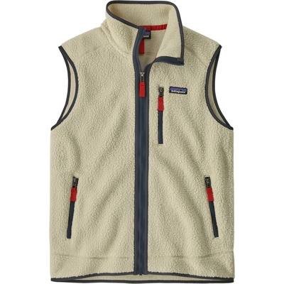 Patagonia Мъжки поларен елек Patagonia Retro Pile Vest Fleece vest - Pelican / Smolder Blue - размер XXL (032-0699-2316)