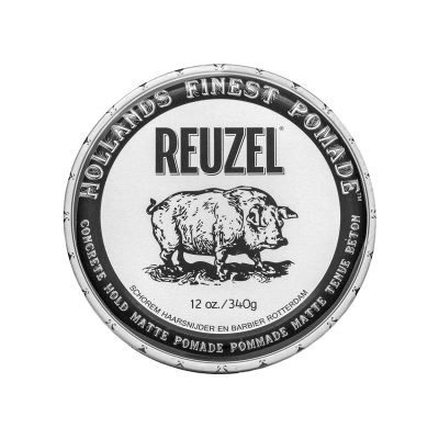 Reuzel Concrete Hold Matte Pomade помада за коса за силна фиксация 340 g